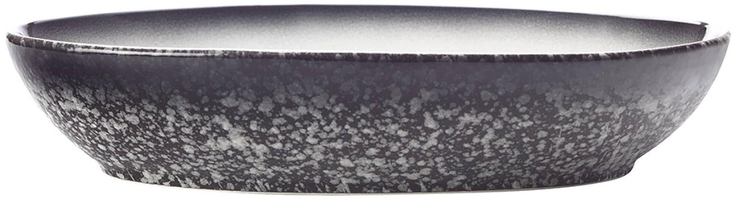 Maxwell & Williams AX0262 CAVIAR GRANITE Schale oval, 20 x 14 cm, Premium-Keramik Bild 1