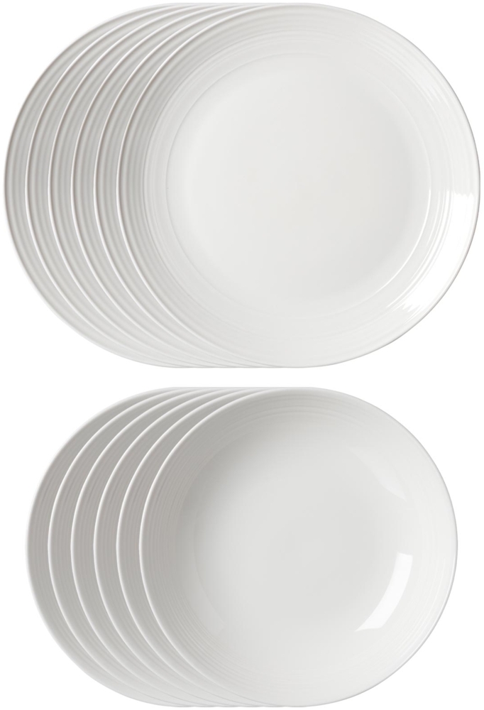 Ritzenhoff & Breker Levi Tafelservice 12-teilig weiß - DS Bild 1