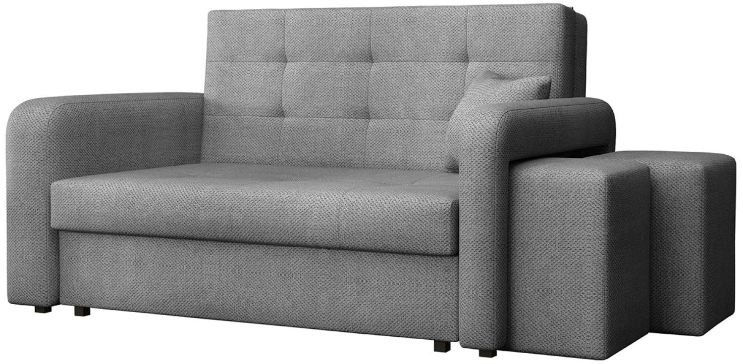 Schlafsofa Viva Home II, Nische für Hocker auf der rechten Seite, Farbe: Enjoy 21 Bild 1