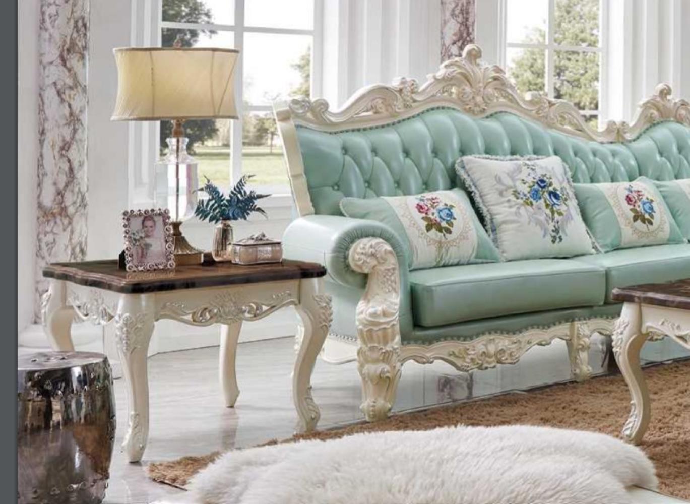 Edler Designer Klassischer Couchtisch Beistelltisch Sofa Wohnzimmer Tisch Holz Bild 1