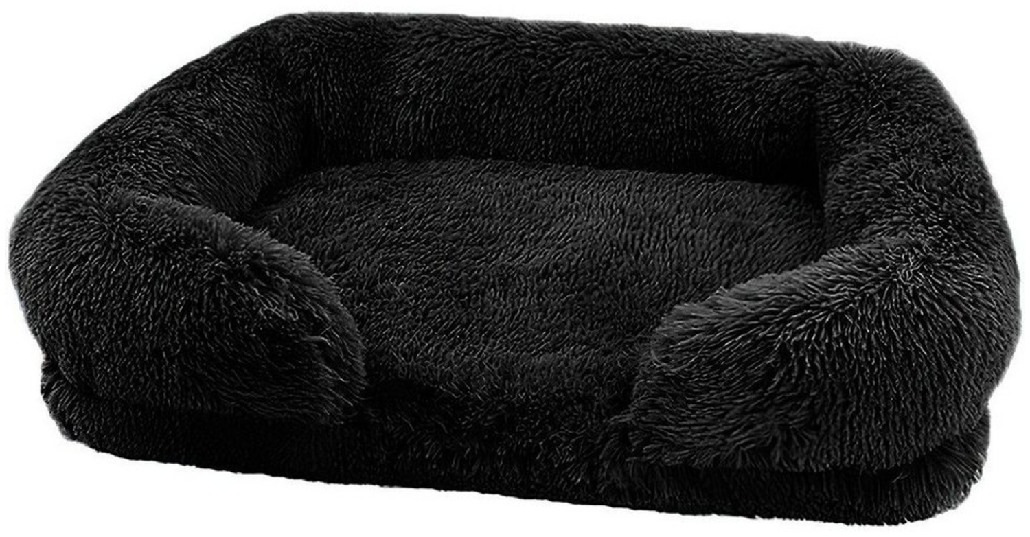 Welikera Tierbett Flauschiges Hundebett, abnehmbares Hundesofa, rutschfestes Katzenbett, Waschbar Bild 1