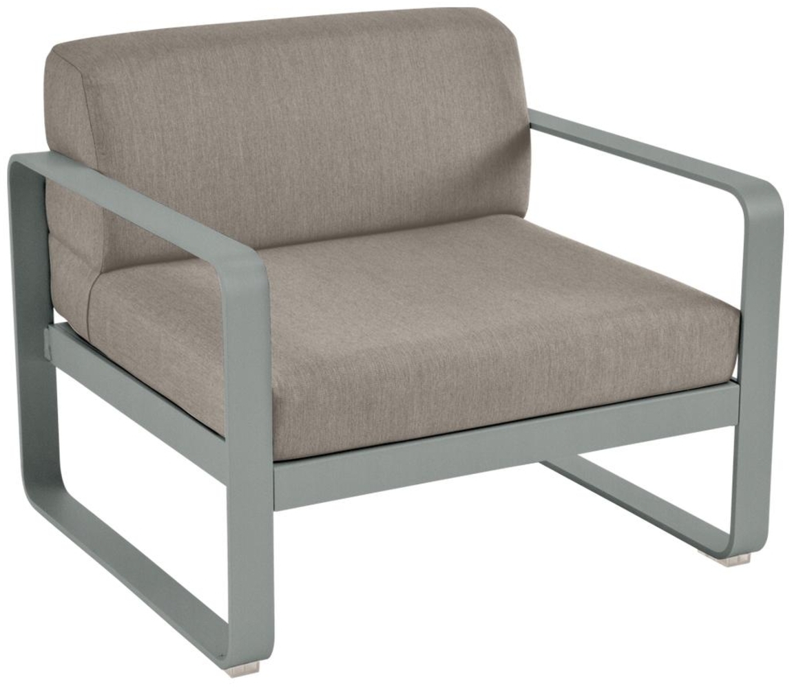 Bellevie Lounge-Sessel Outdoor C7 Lapilligrau B8 Taupegrau Bild 1