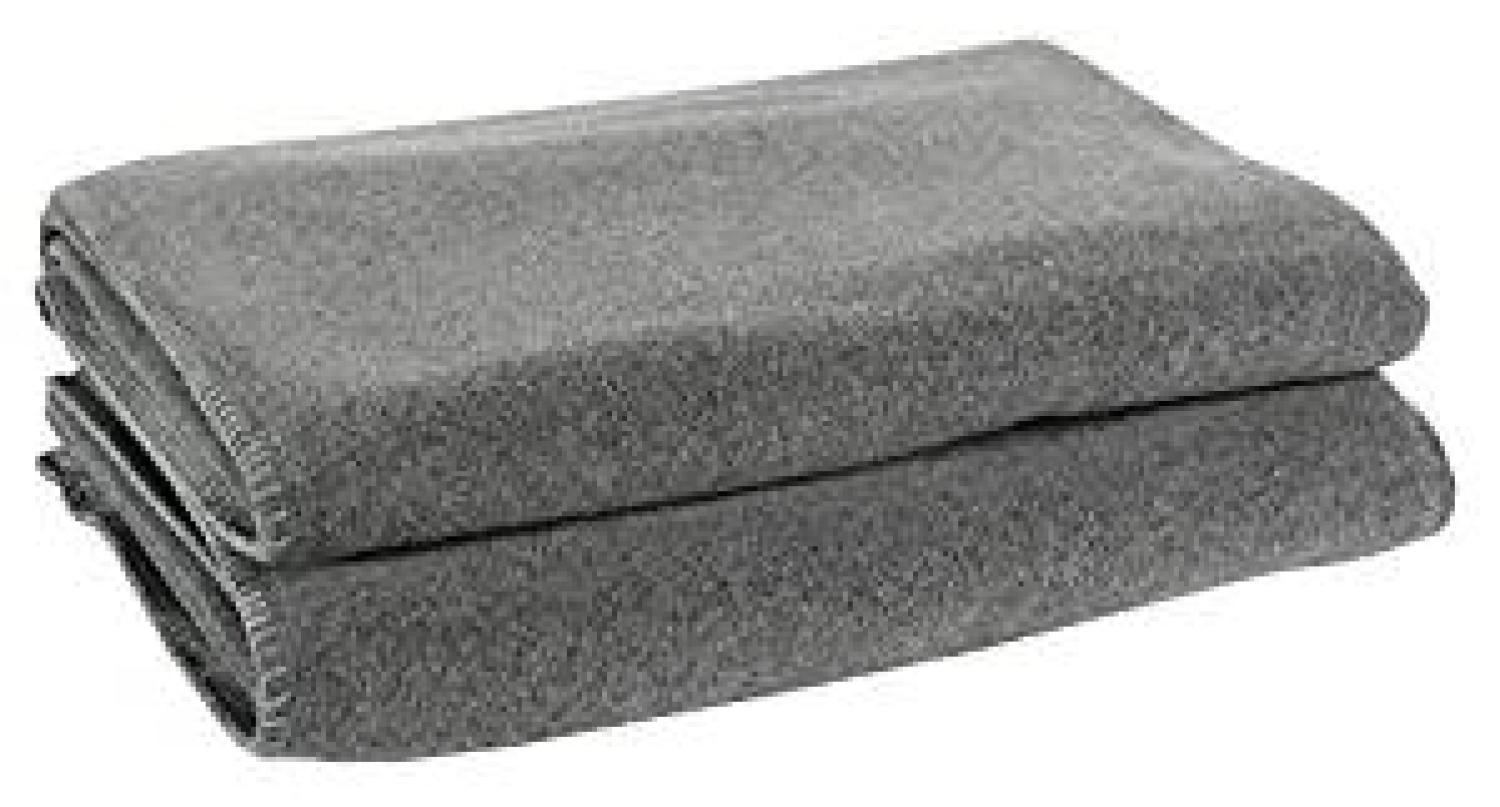 Zoeppritz Soft-Fleece medium grey mel. 220x240 103291-940 Bild 1