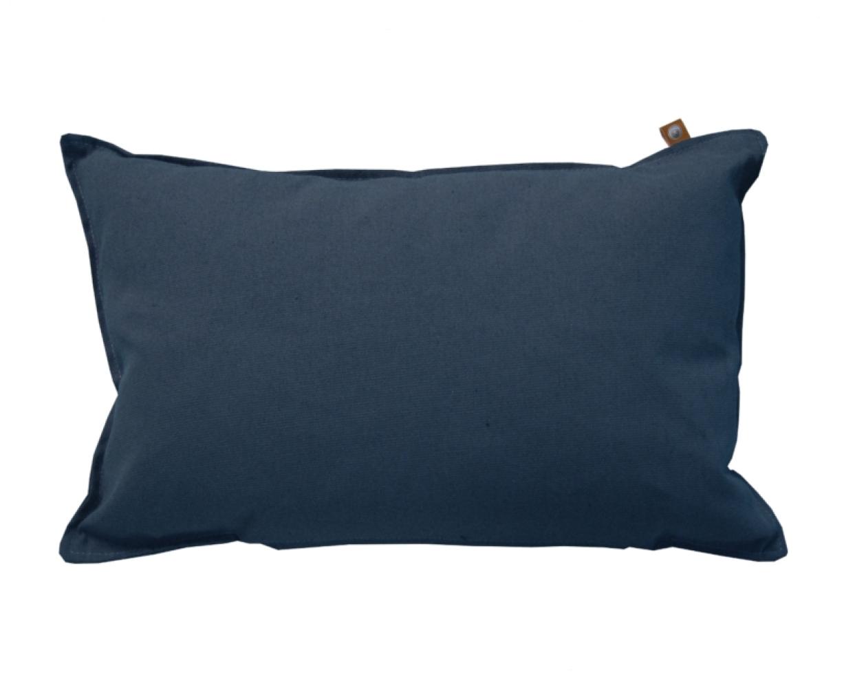 Overseas Kissen Canvas, Navy, 40 x 60 cm Blau dunk Bild 1