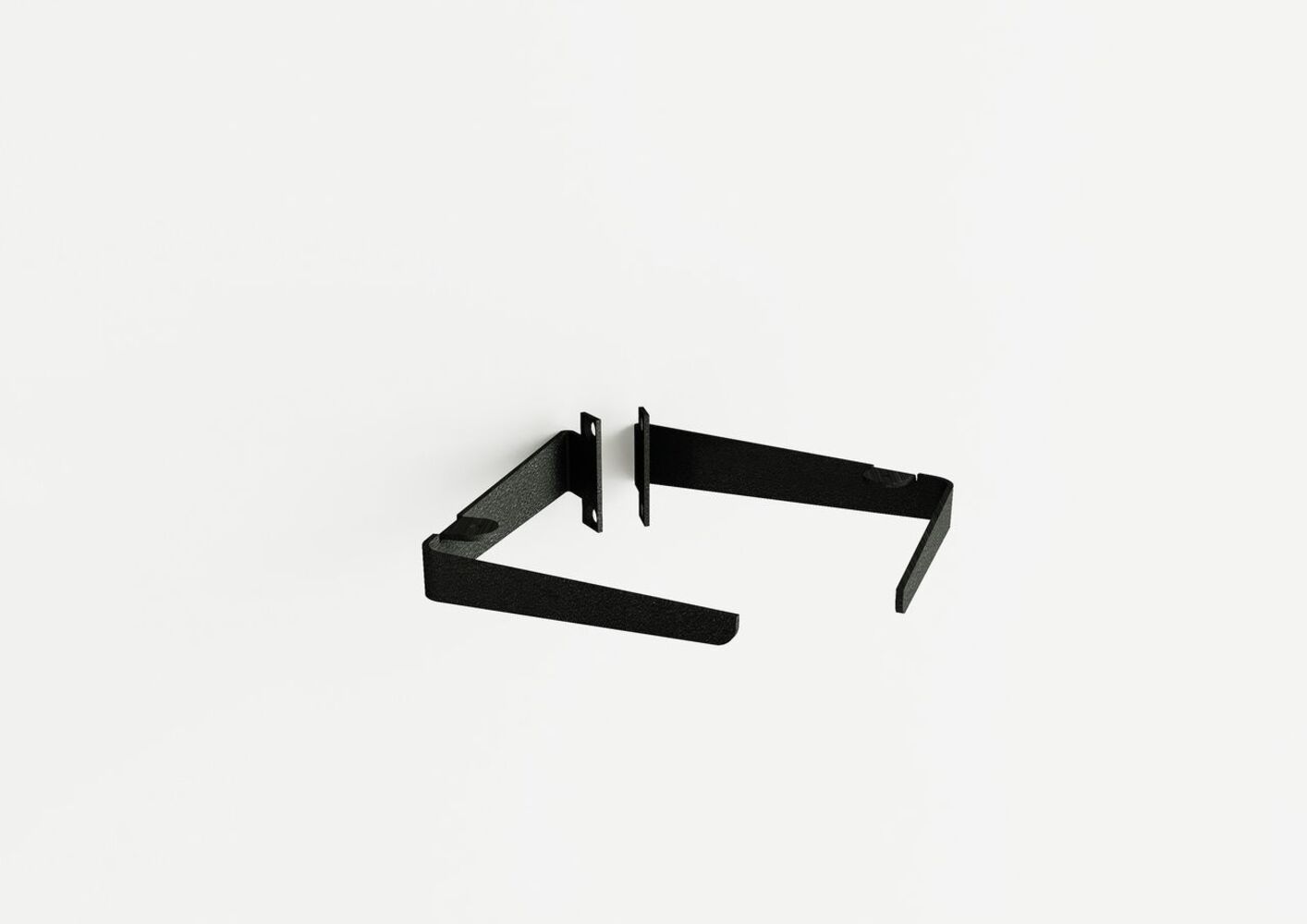 Naber 8041231 transFORM Regalbodenhalter für Regalsystem, schwarz matt Bild 1