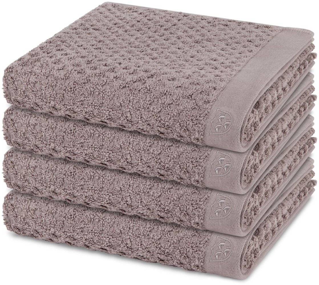 Ross Harmony 4 tlg. Frottier-Set - 4 X Handtuch (50 X 100cm) - 520 - Flanell Bild 1