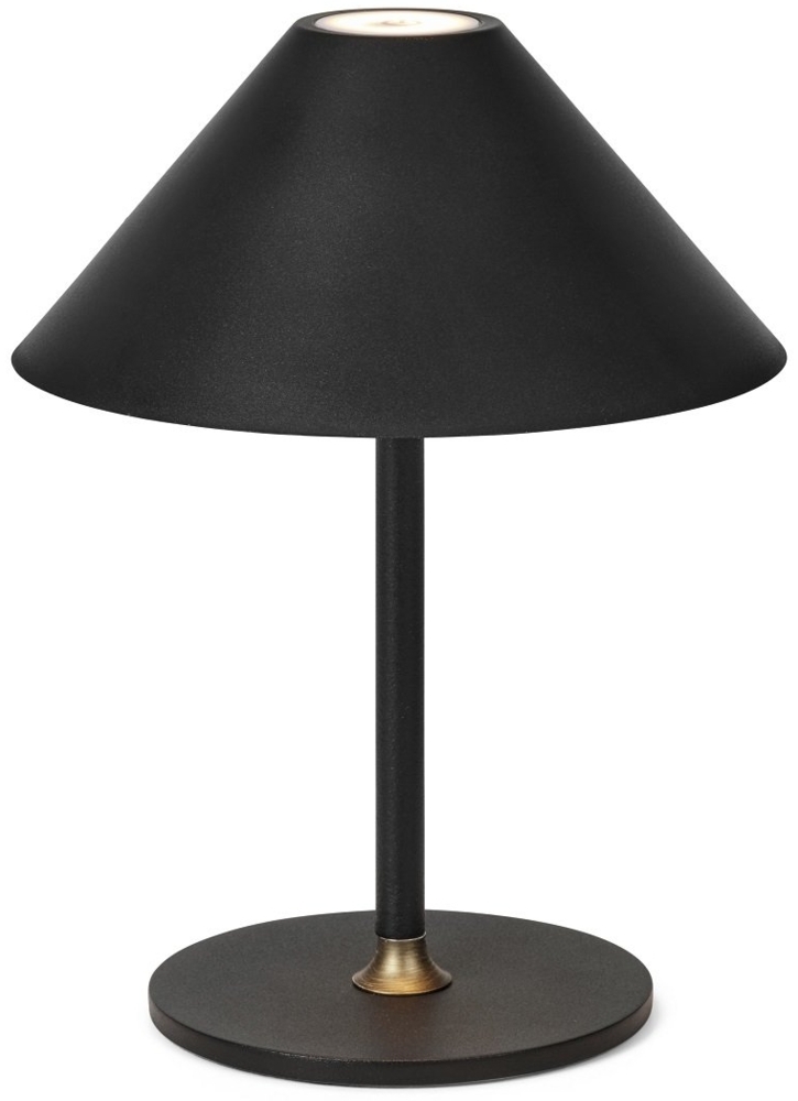 Halo Design 800995 LED Akku Tischleuchte Hygge schwarz 25cm Bild 1