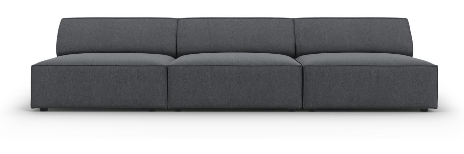 Micadoni 3-Sitzer Sofa Jodie Dark Grey Bild 1