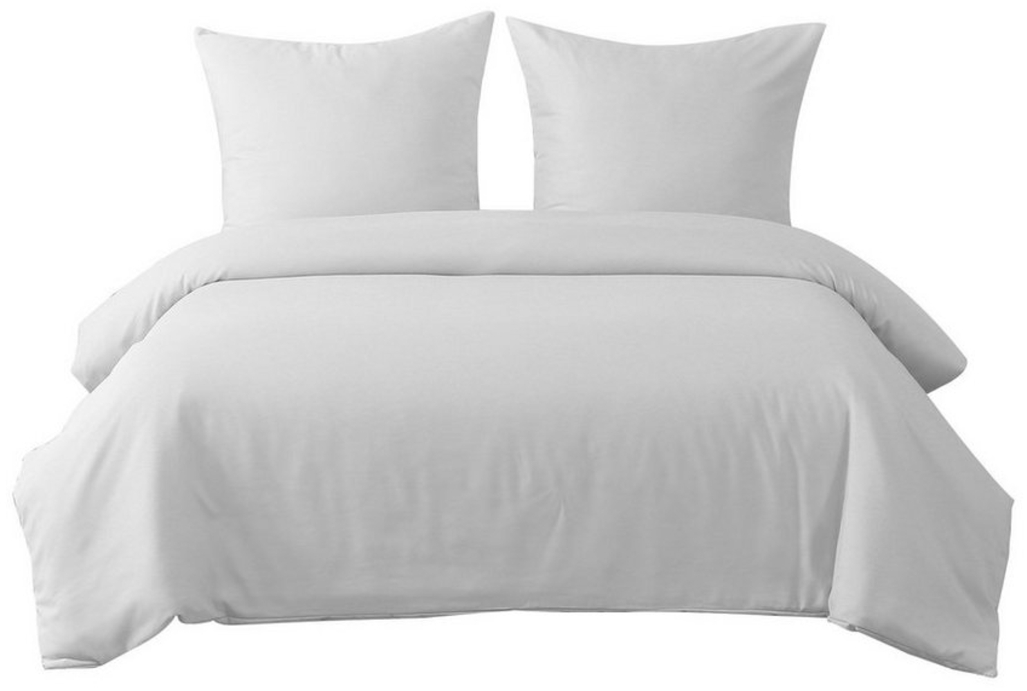 OKWISH Bettwäsche Bettwäsche-Set Bettbezug mit Kissenbezug Einfarbig Weich Premium, 2 Stücke 135x200 cm mit 2 Kopfkissenbezug 80x80 cm Bild 1