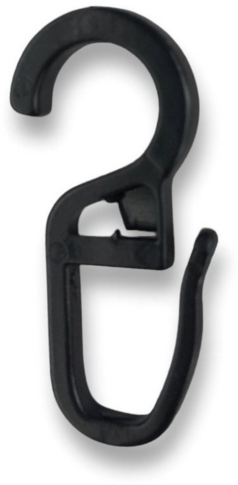 nodeko Faltenlegehaken Überklipshaken, Überklips-Faltenhaken für Gardinenringe, (Packung), verschließbar Bild 1