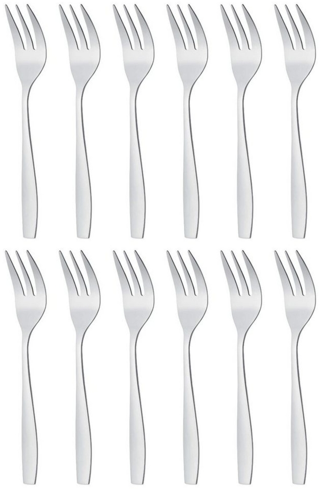 Kuchengabeln 12 Stück, Edelstahl, Serie Königstein Bild 1