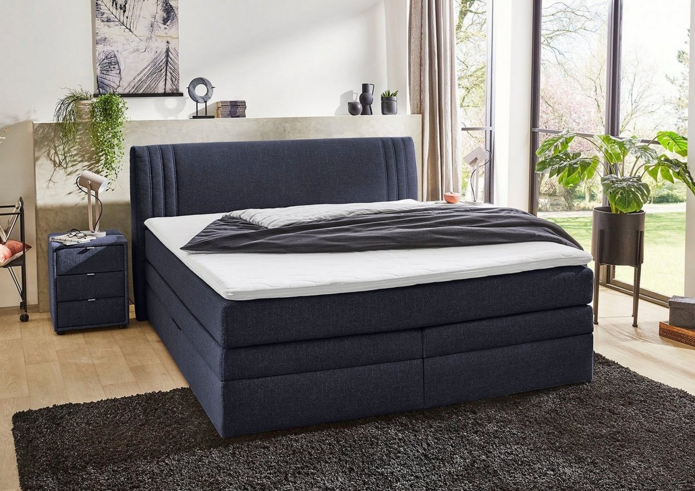 Jockenhöfer Gruppe Boxspringbett "Amira", OTTOs Choice! Topseller, mit Bettkasten und Topper, erhältlich in den Breiten 120,140 & 180cm Bild 1