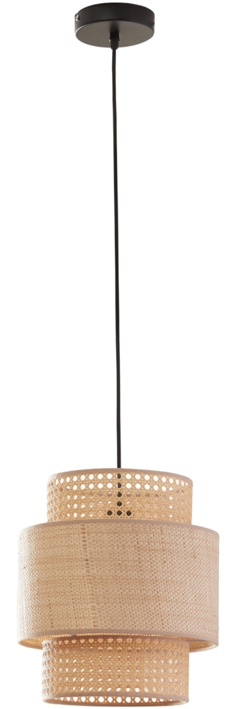 Hängeleuchte Biggar Rattanoptik/Flechtmuster [lux. pro] Bild 1