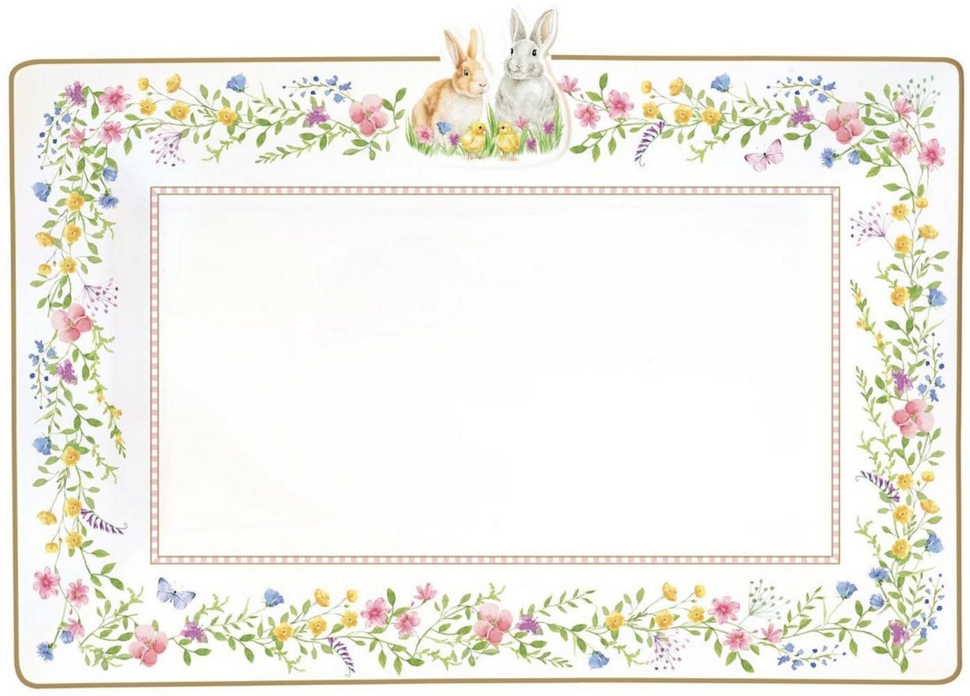 EasyLife Servierplatte Happy Easter Bild 1