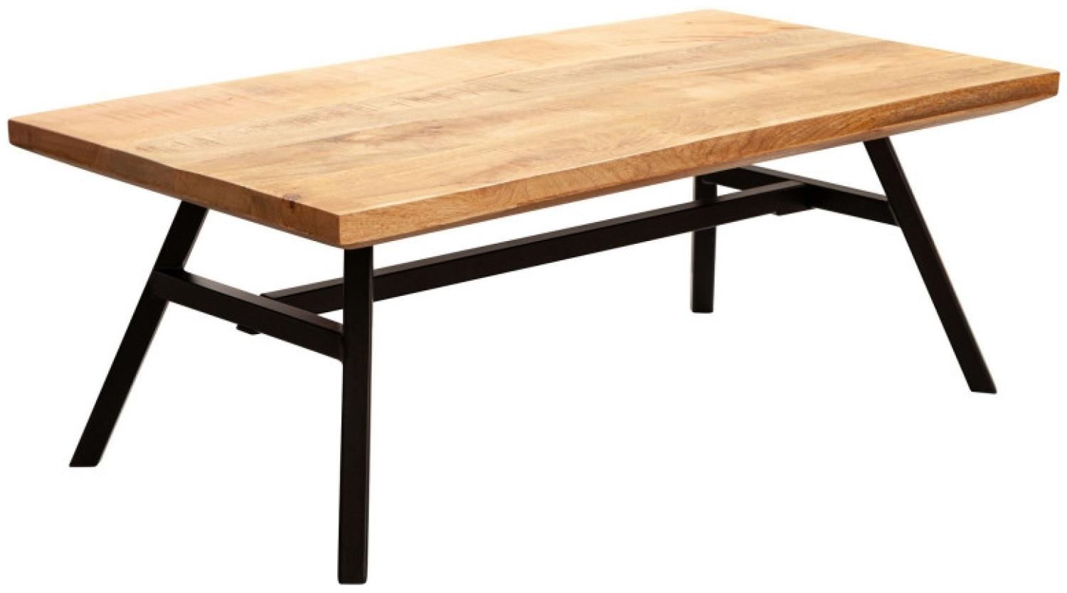 Wohnling Couchtisch Mango Massivholz / Metall 110 x 42,5 x 60 cm Bild 1
