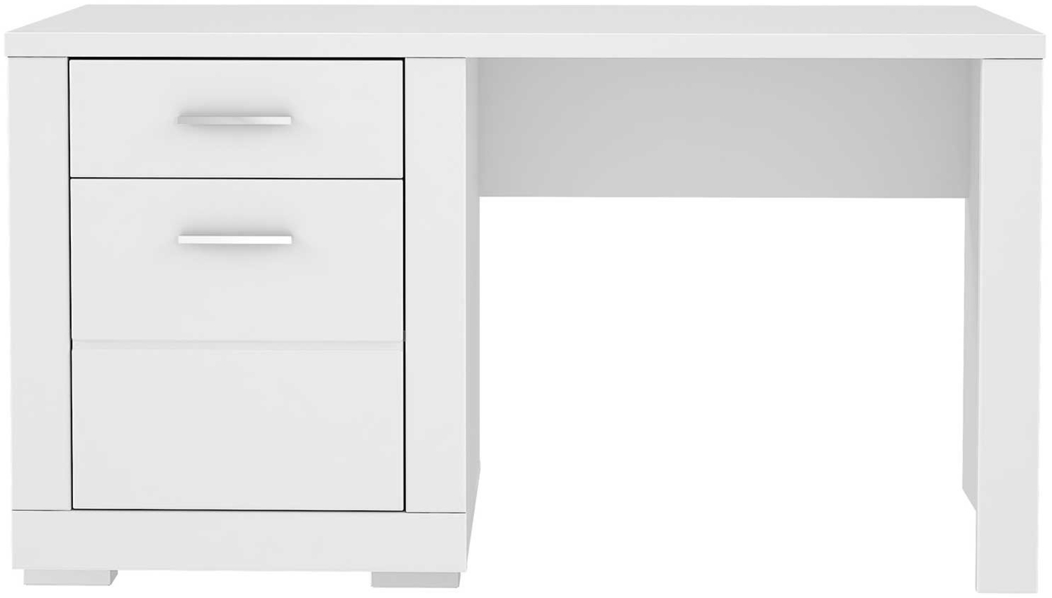 Schreibtisch Sylt / Snow, Weiß, 138 x 76 x 67 cm Bild 1