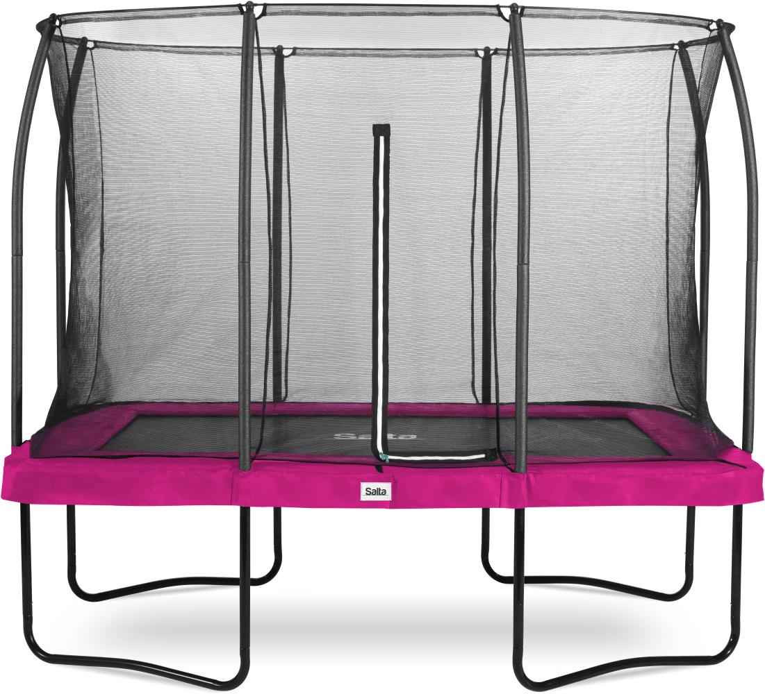 Salta 'Comfort Edition Standard' Trampolin inkl. Sicherheitsnetz, rechteckig, pink, 214 x 305 cm Bild 1