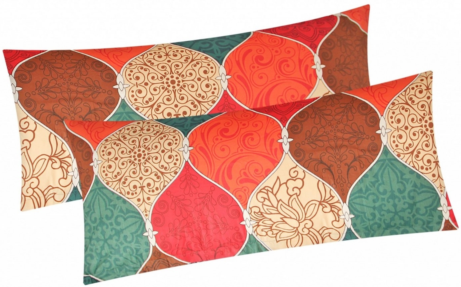 Heubergshop Kissenbezug, (2 Stück), 2er Set 40x80cm Orientalisches Muster Orient Baumwolle (EW-Casa-40x80) Bild 1