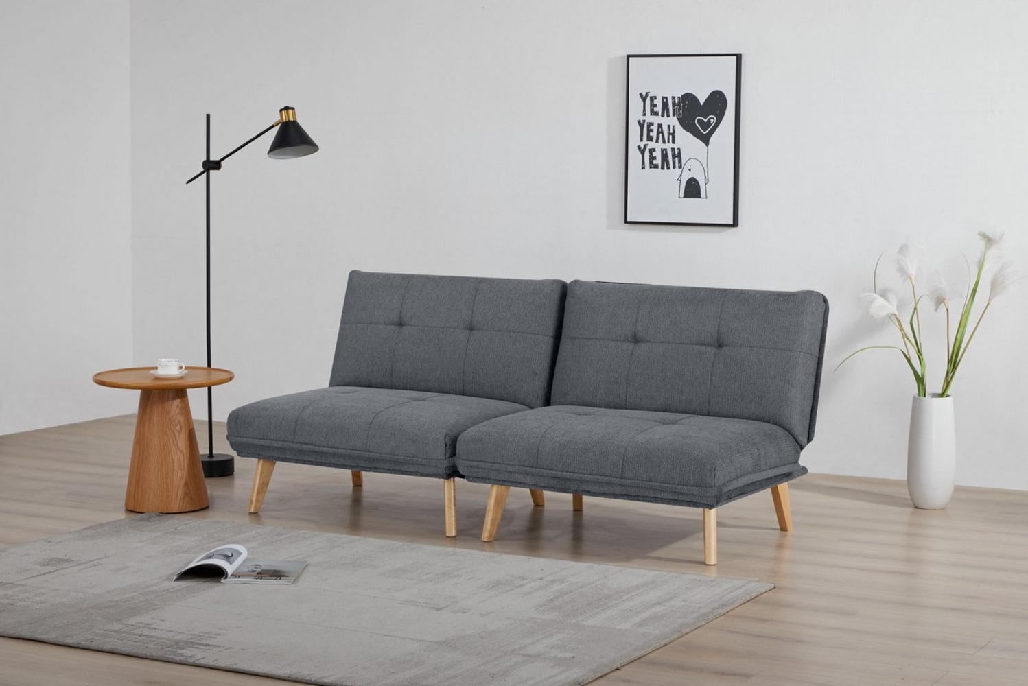 INOSIGN Sessel DELANEY Schlafsofa, bestehend aus 2 Modulen, mit Schlaffunktion, Bettsofa, Schlafsessel, Klappsofa, erweiterbar, in Webstoff Bild 1