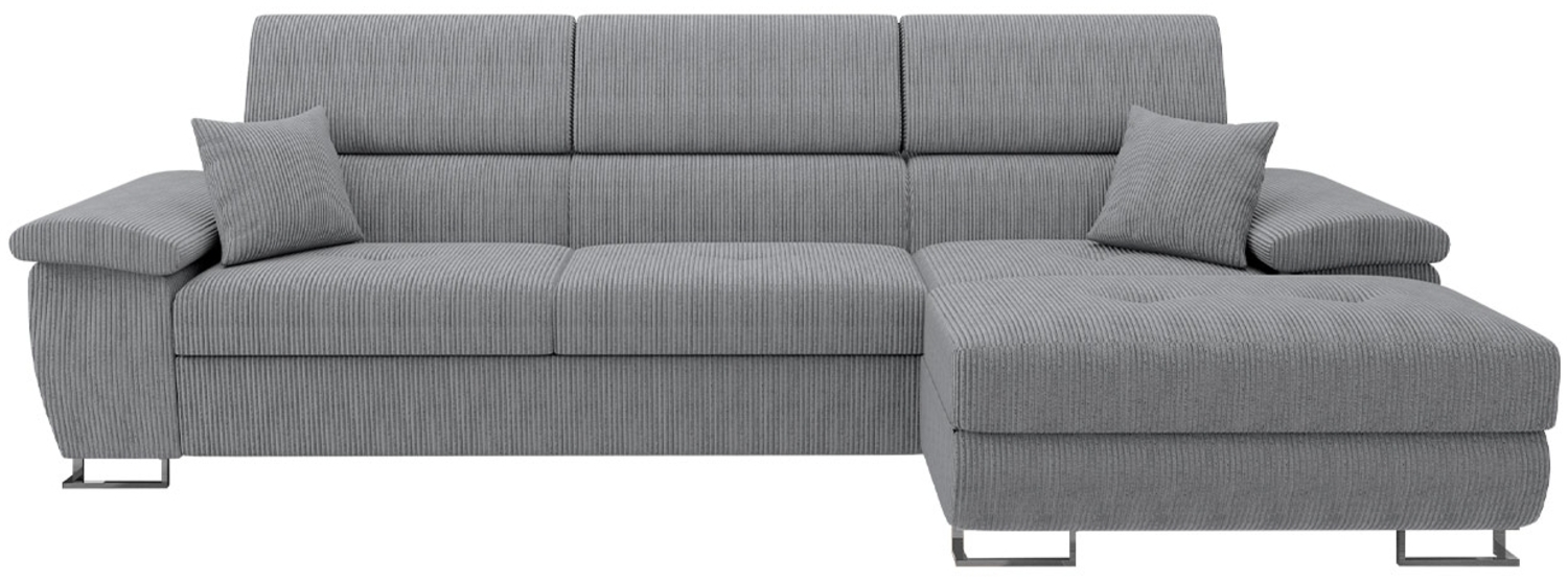 Ecksofa Cotere Mini Cord (Farbe: Poso 110, Seite: Rechts) Bild 1