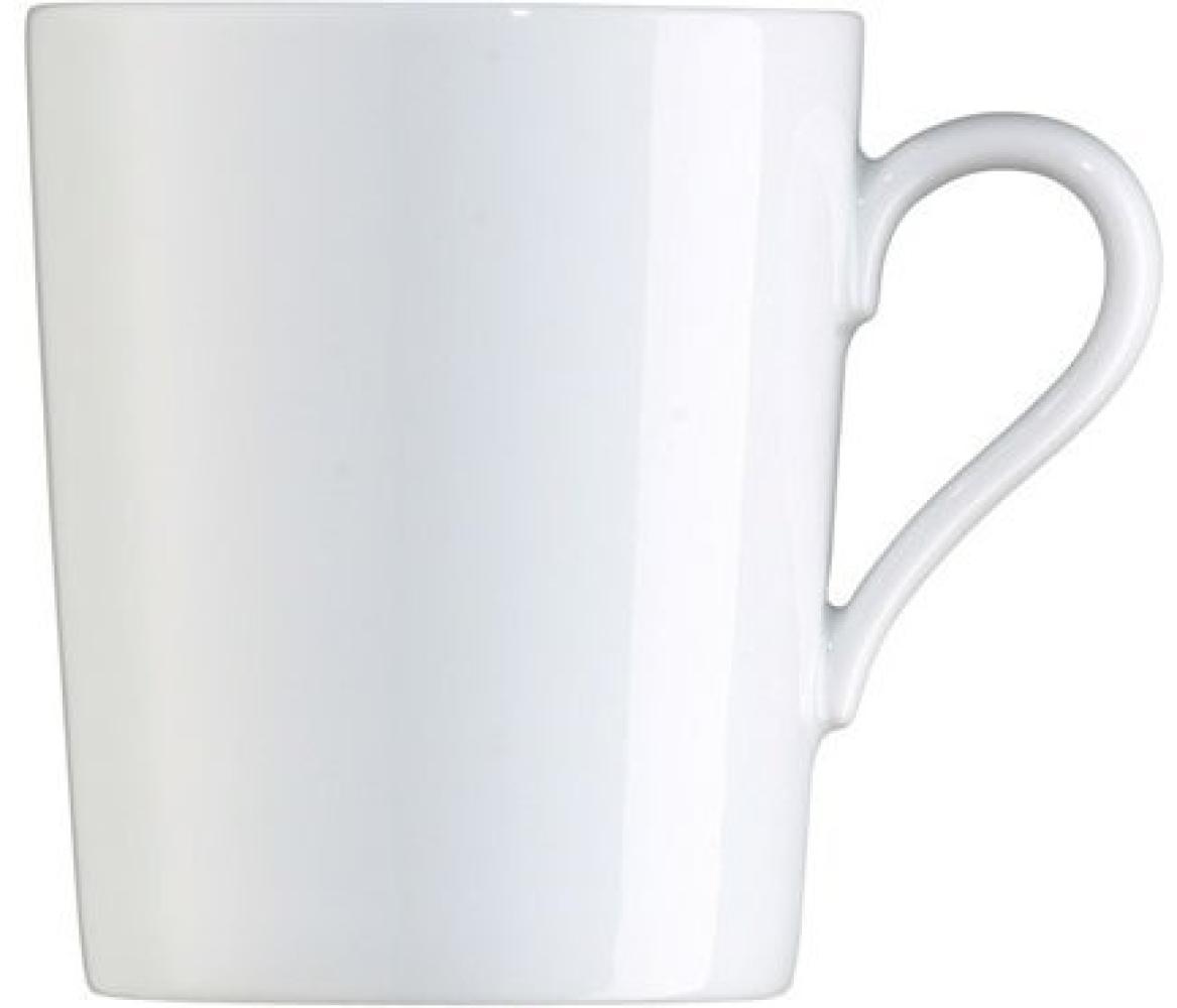 Arzberg Tric Henkelbecher, Becher mit Henkel, Kaffeebecher, Kaffee Tasse, White, Porzellan, 310 ml, 49700-800001-15505 Bild 1