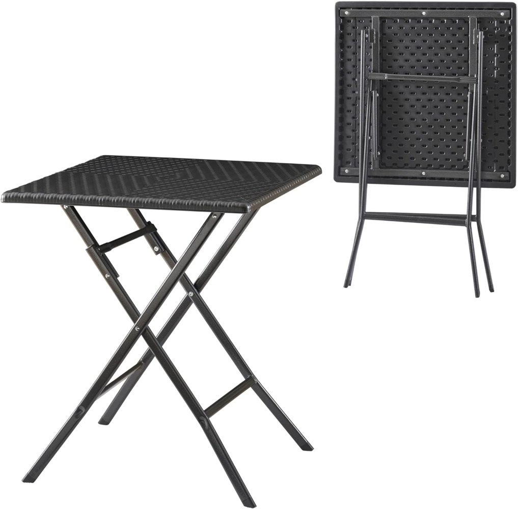 Klapptisch Mark 61,5x61,5x73 cm [en. casa] Bild 1