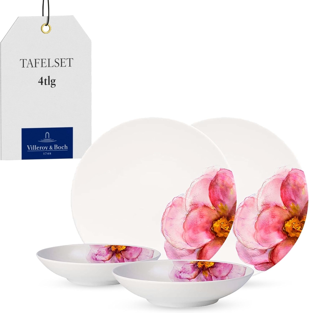 Villeroy & Boch Rose Garden Tafelset 4tlg. - DS Bild 1