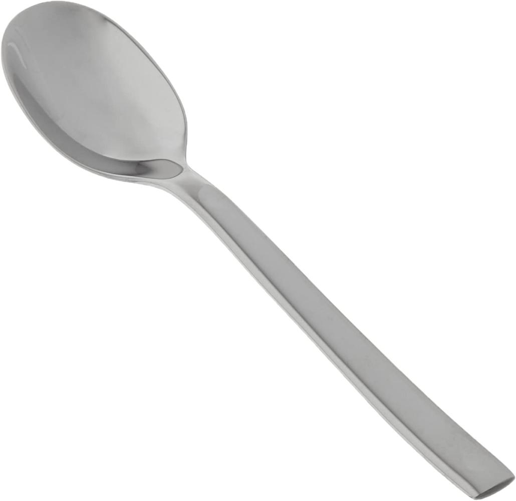 Alessi Ovale Kaffeelöffel, Edelstahl, Silber, 12. 5 x 3. 5 x 2. 8 cm, 6-Einheiten Bild 1