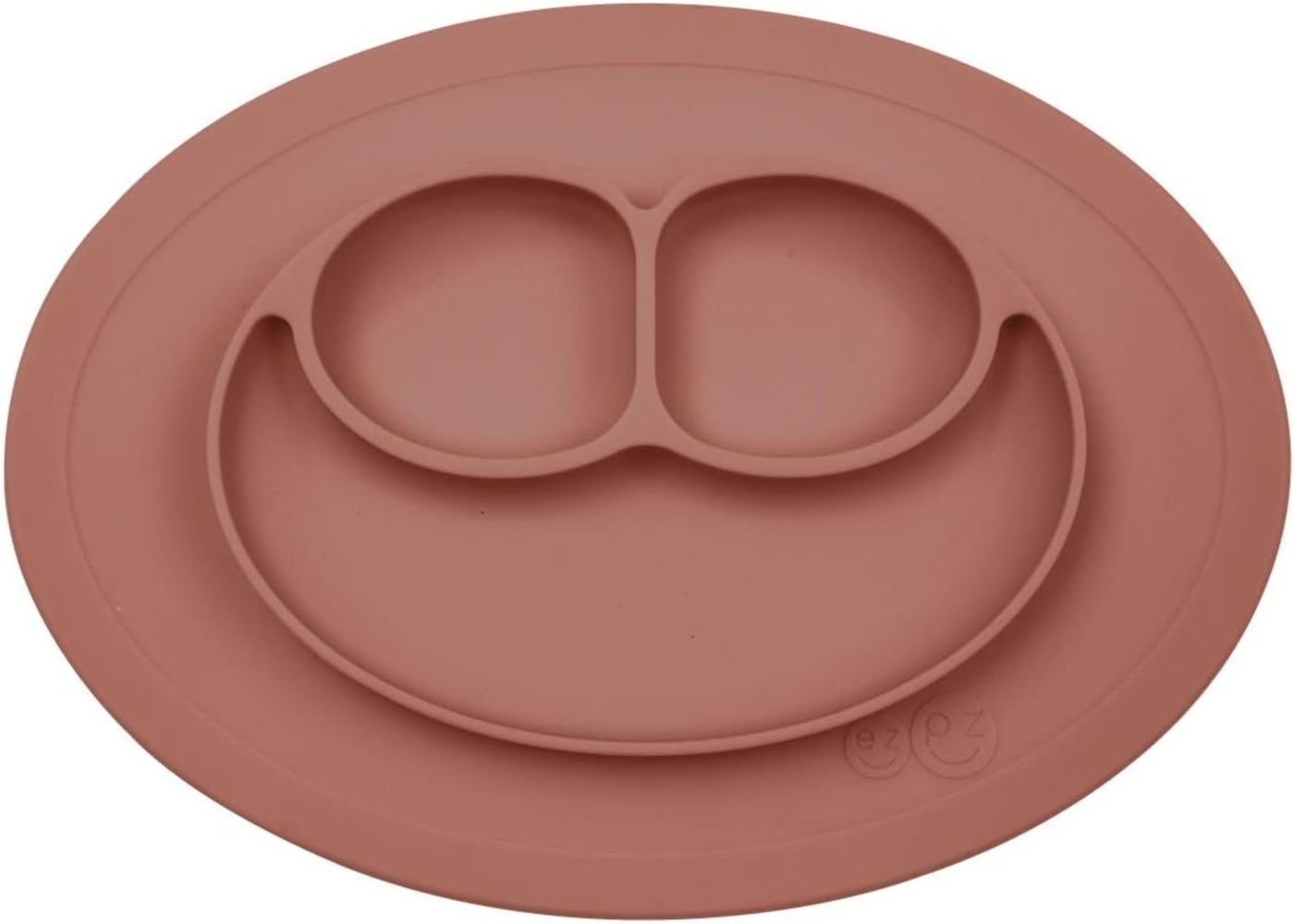 Ezpz EUMMS003 Mini Mat das Original Saugnapf aus lebensmittelechtem Silikon für Geschirrspüler, Sienna Bild 1