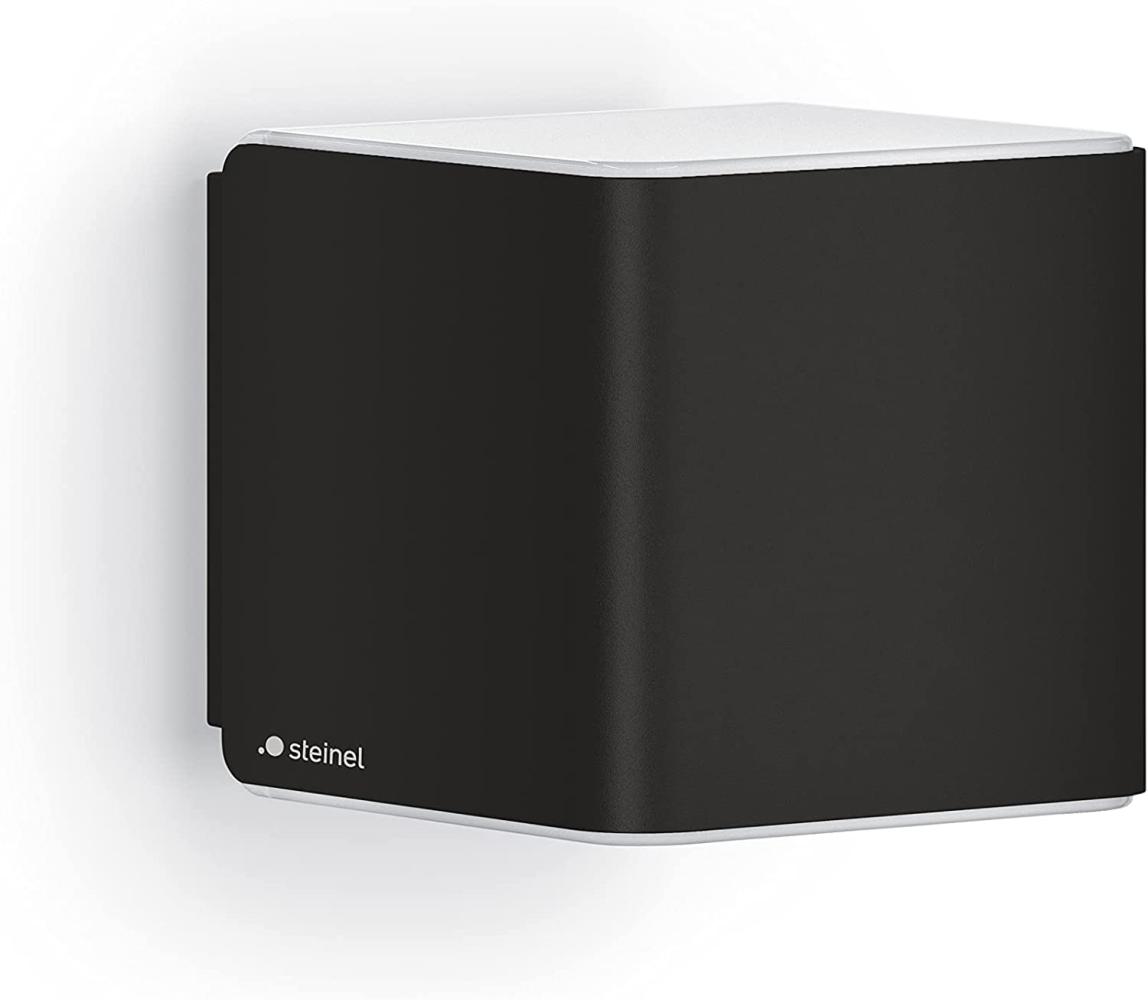 Steinel LED-Außenwandleuchte L 840 SC schwarz, 160°-Hochfrequenzsensor, Bluetooth, Einstellbar via App, UV-beständiger Kunststoff, 9,1 W Bild 1