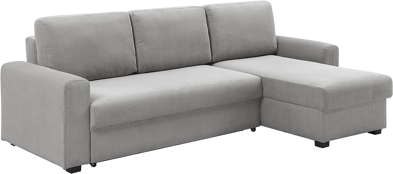 ATLANTIC Home Collection Polsterecke Ecksofa mit Bettkasten und Schlaffunktion Bild 1