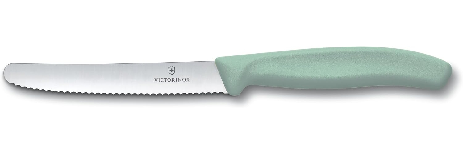 Victorinox | Tafelmesser Swiss Classic | 1 Stück | Hellgrün | Swiss Made | ideal auch als Frühstücksmesser Bild 1