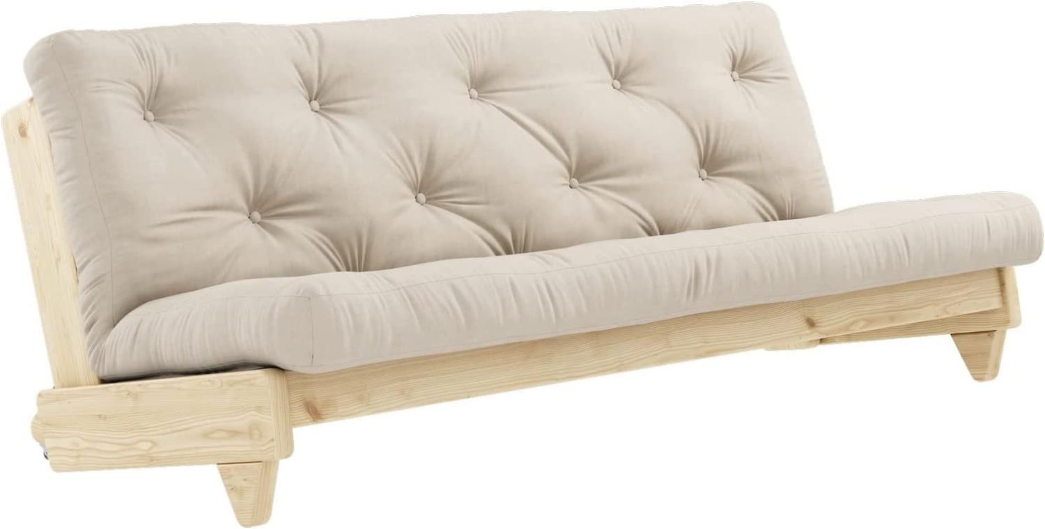 KARUP DESIGN FRESH Futonsofa Gestell Natur Matratze Beige Bild 1