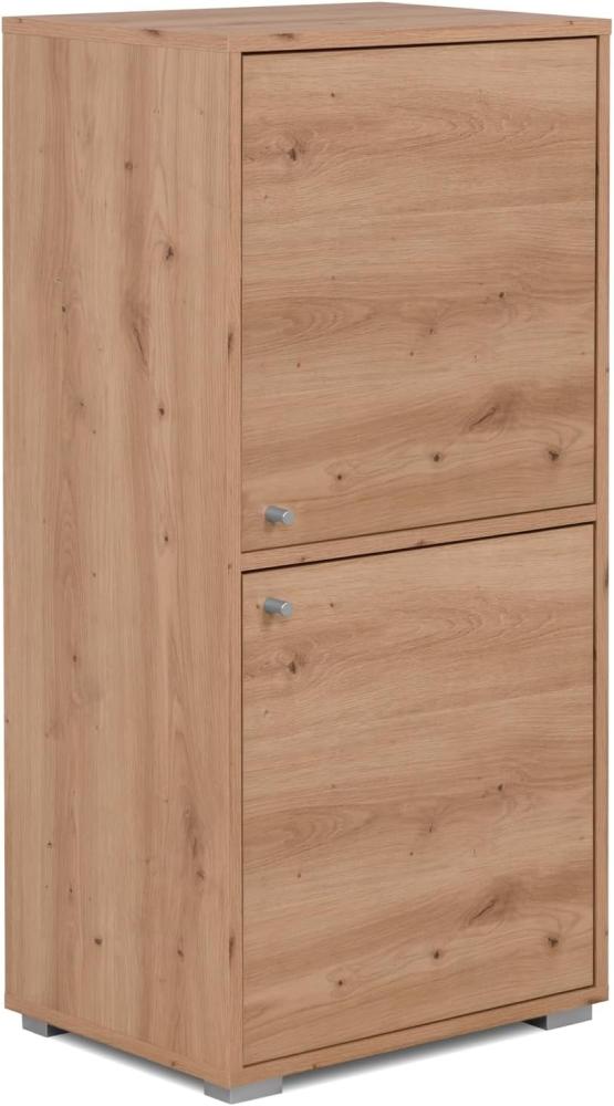 Aktenschrank >Fyn< in Artisan Oak - 46x96,5x33,5cm (BxHxT) Bild 1