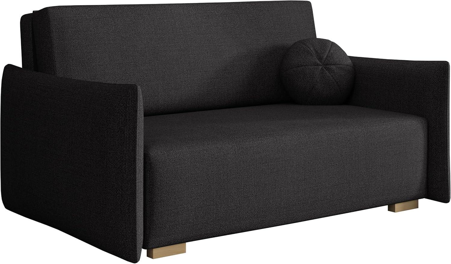 Sofa Viva Glov III mit Schlaffunktion, 3 Sitzer Schlafsofa mit Bettkasten (Farbe: Soul 20) Bild 1