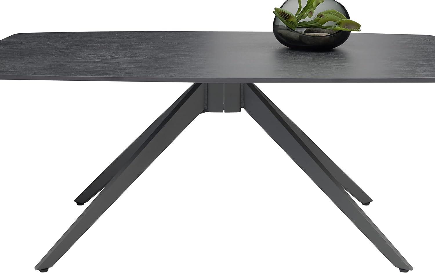 Beistelltisch >Finn< (BxHxT: 110 x 45 x 70 cm) in anthrazit Bild 1