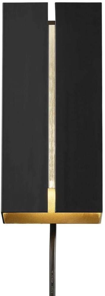 Nordlux CURTIZ LED Wandleuchte schwarz Stepdimmer 90Ra 8,4x7,8x18cm Bild 1