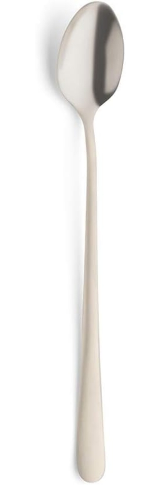 Amefa AUSTIN Longdrink-/Latte Macchiato Löffel Set 6-teilig PVD champagner mattiert Bild 1