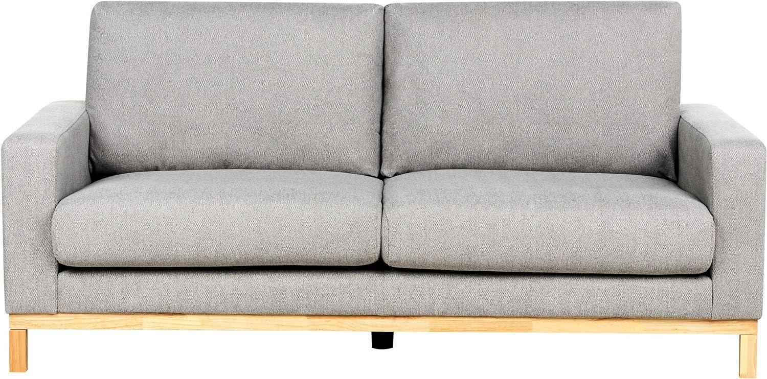 2-Sitzer Sofa grau hellbraun SIGGARD Bild 1