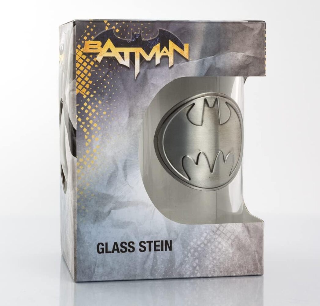 DC Comics Batman Logo Stein Glas, verschieden, 74 x 15 x 14 cm Bild 1