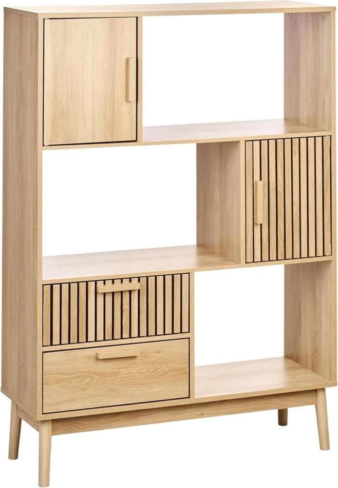 Bücherschrank Heller Holzfarbton LYNWOOD Bild 1