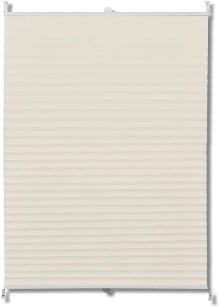 Plissee Rollo Jalousie Plisseerollo 50x150cm Creme 240623 Bild 1