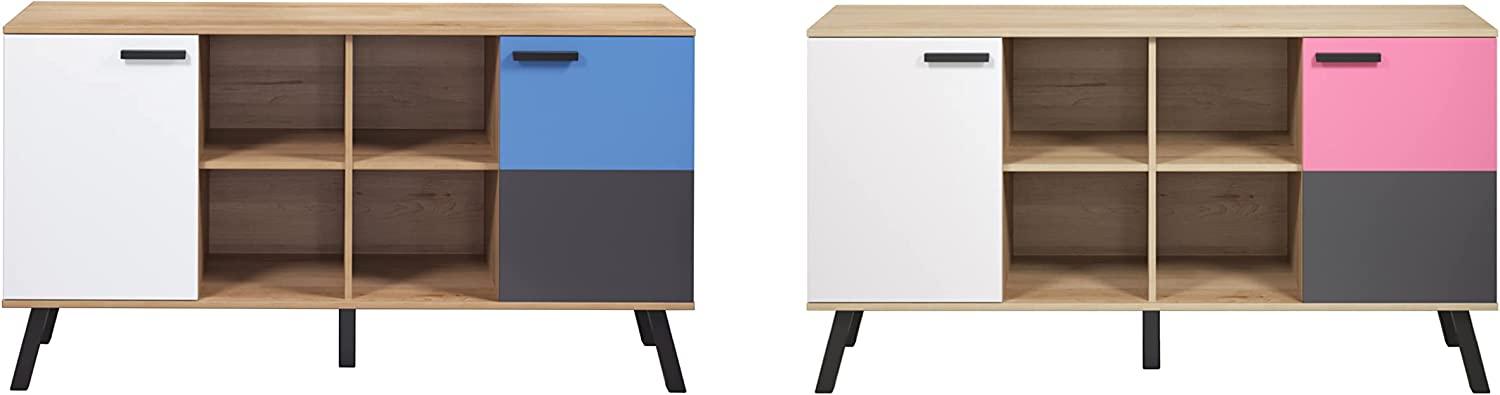 Babyzimmer Sideboard Mats Color in Buche 161 cm Bild 1