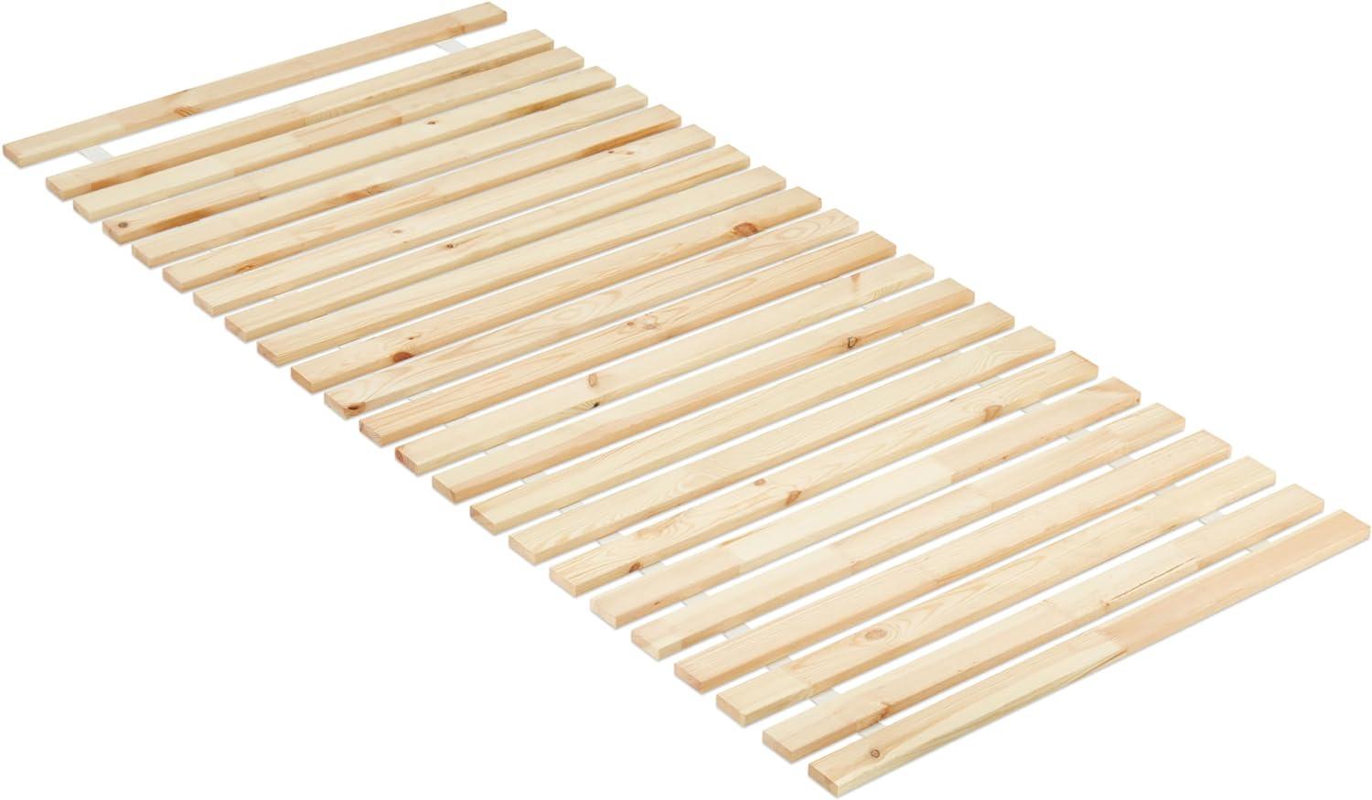 Noel Lattenrost Rollrost Bettrost Rollroste Holzlatten Latten 23 Lamellen Rolllattenrost 80 x 200 cm (23 Latten 80 x 200 cm) Bild 1