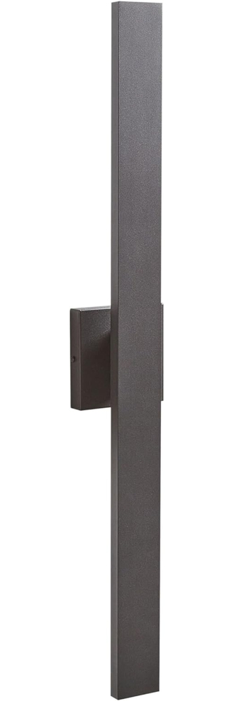 LED Außenwandleuchte MELGAM 89 cm Schwarz Bild 1