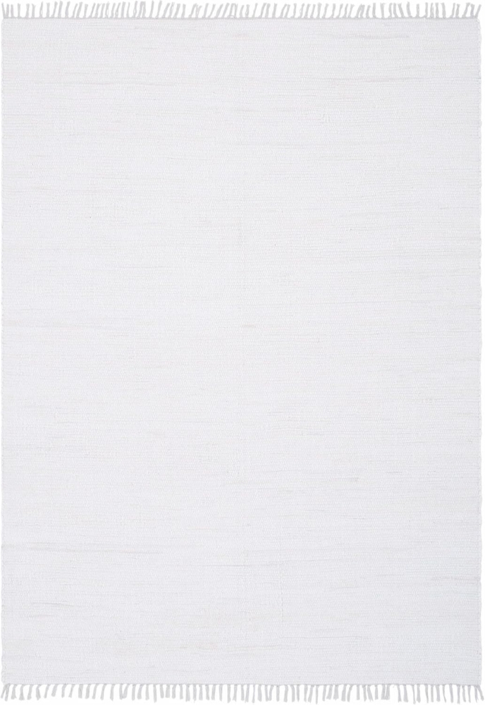 THEKO Teppich Happy Cotton Fleckerl, handgewebt, rechteckig, Höhe: 5 mm, Flachgewebe, reine Baumwolle, meliert, mit Fransen, auch als Läufer Bild 1