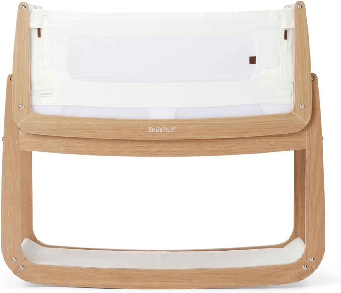 SnuzPod 4 The Natural Edit Co-Sleeper - Oak Holz n Bild 1