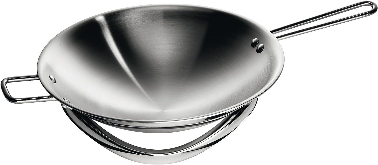 AEG Fusion Wok-Pfanne / Für Induktionskochfelder / mit Trägerring / 21 - 34 cm Durchmesser Bild 1