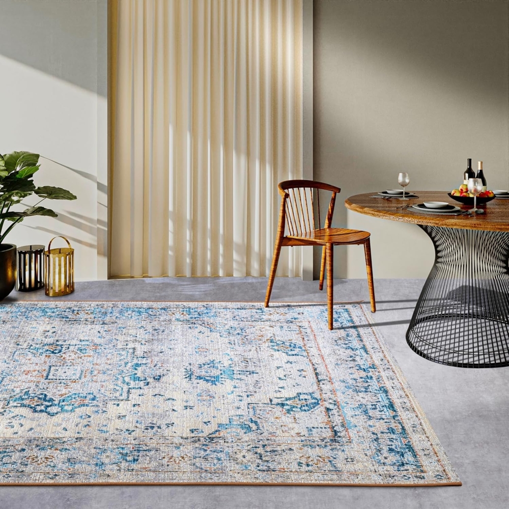 Villeroy & Boch Outdoorteppich Rene, rechteckig, Höhe: 3 mm, Outdoor, Flachgewebe, wetterfest, Balkon, Garten, Klassisch, Terrasse Bild 1