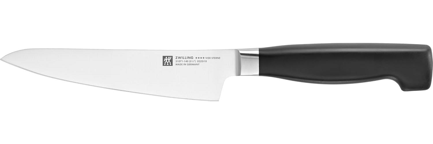 Zwilling Kochmesser VIER STERNE, compact, Klingenlänge 14 cm Bild 1